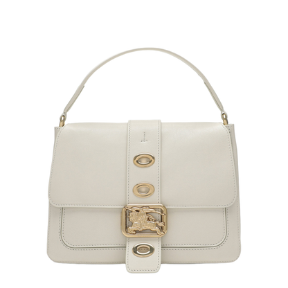 Rider Small Lambskin Top Handle Bag - Soap Beige - Image 1