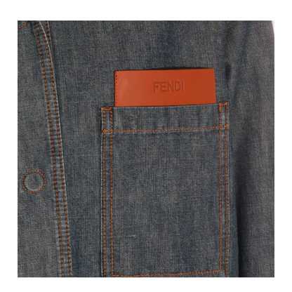 Denim Blue Jacket - Image 6