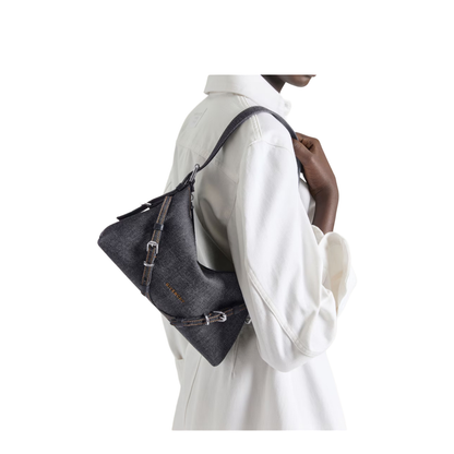 Mini Voyou Bag in Denim - Image 4