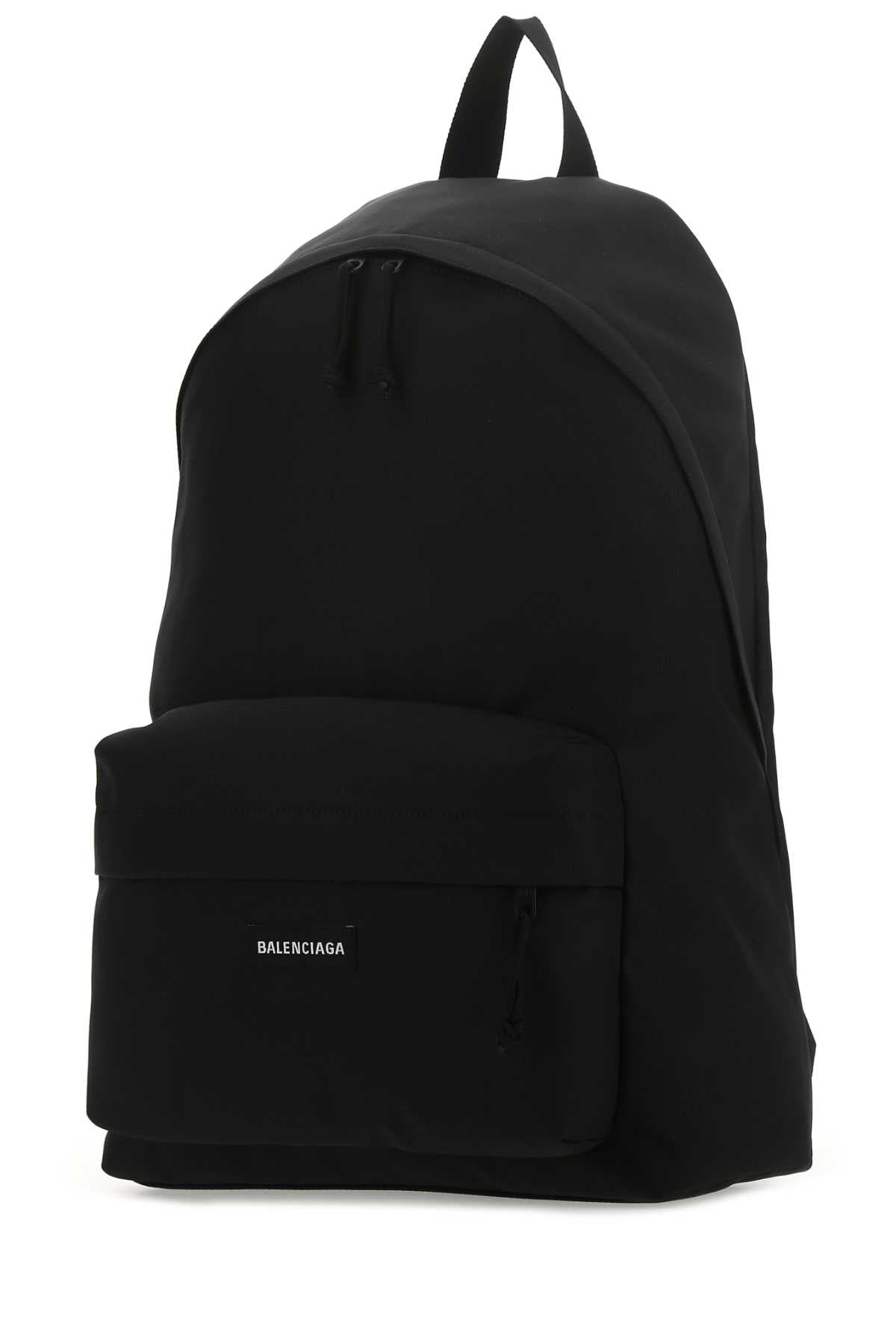 Explorer Nylon Backpack in Black - Image 3