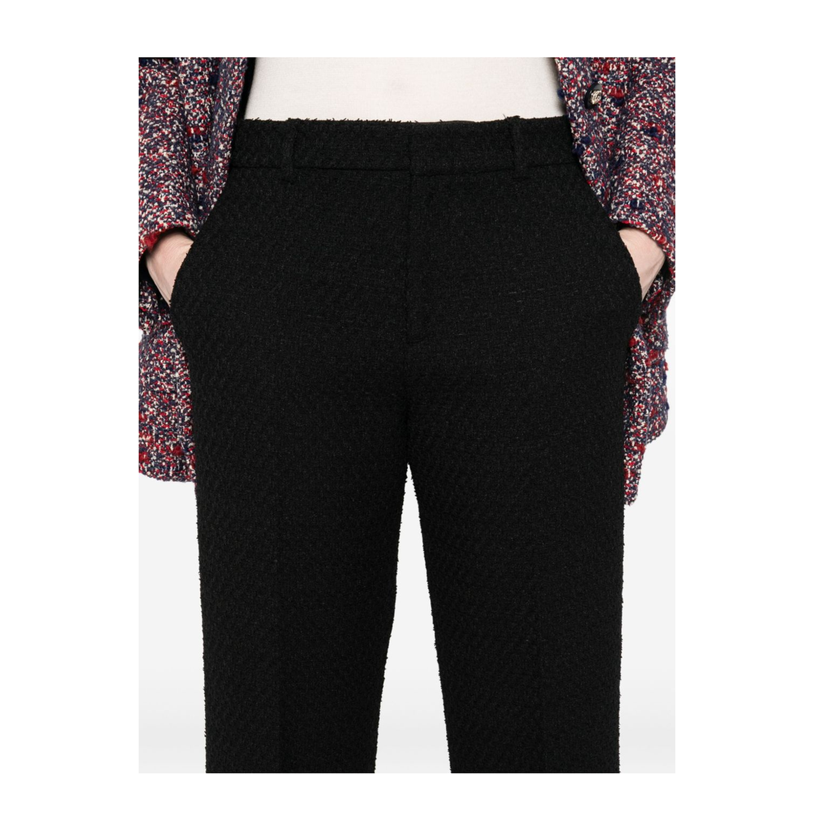 Wool Tweed Trousers - Image 2