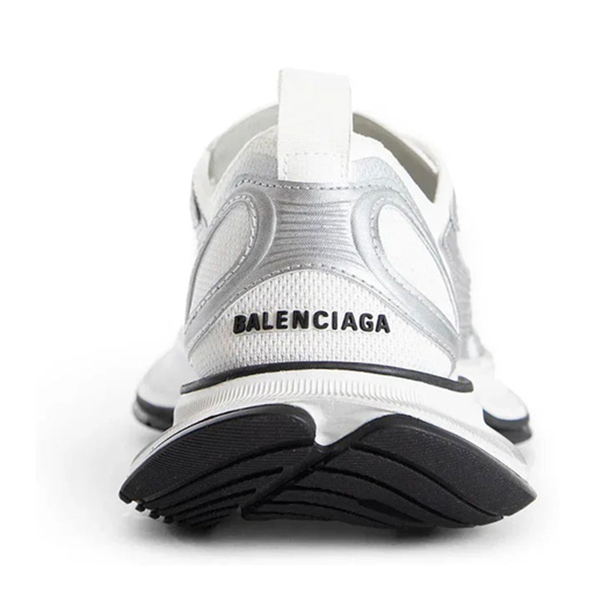 Circuit Sneaker in White/Silver - Image 3