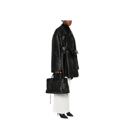 Le City Medium Calfskin Bag - Black - Image 3