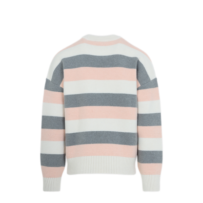 Striped Crewneck Sweater - Image 4