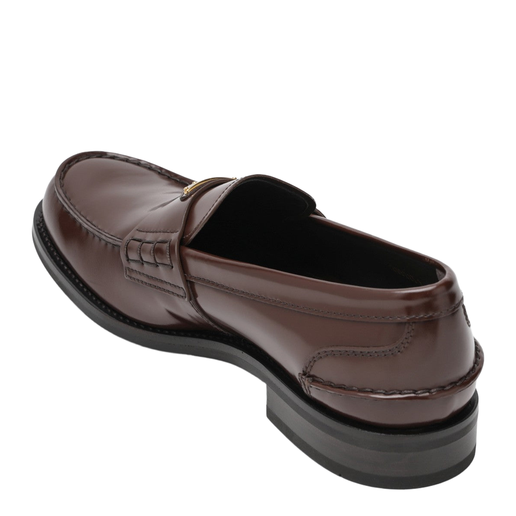 Logo Loafers - Brown - Image 2