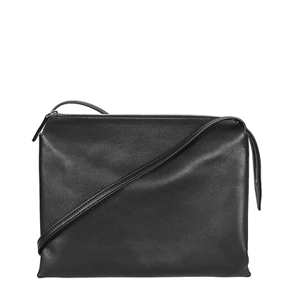 Nu Mini Twin Grained Calfskin Crossbody - Black - Image 3