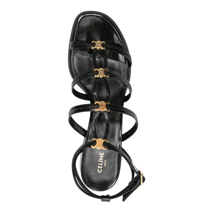 Buckle Fastening Leather Insole - Image 2