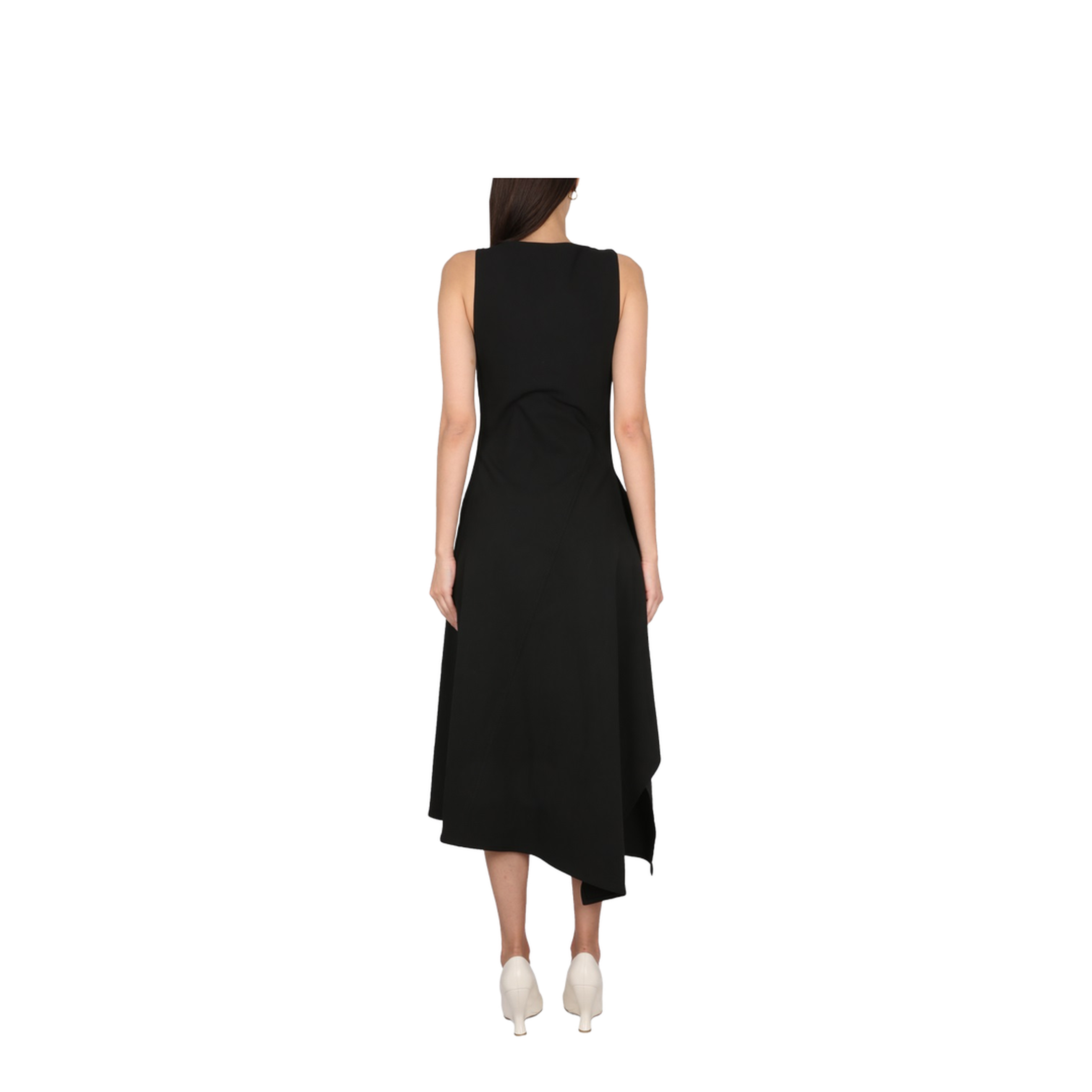 Asymmetrical Midi Dress - Image 3