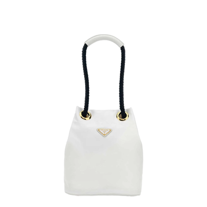 White Re-nylon Mariner Bucket Bag - Image 1
