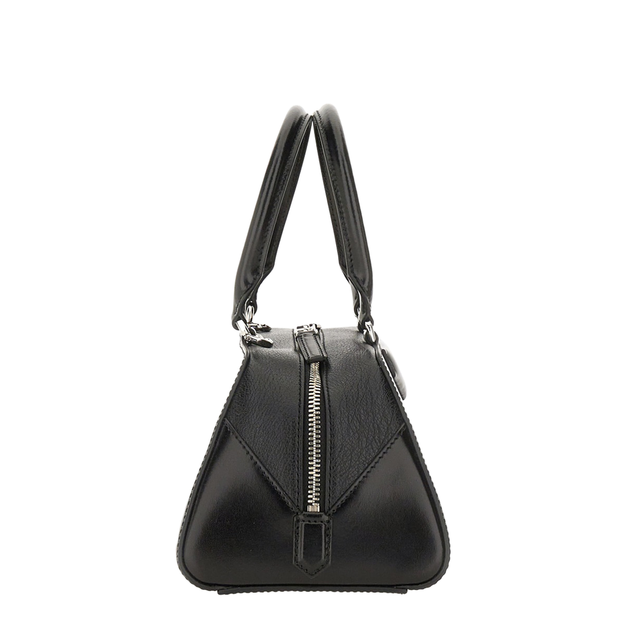 Small Antigona East-West Bag in Box Leather - Image 4