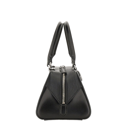 Small Antigona East-West Bag in Box Leather - Image 4