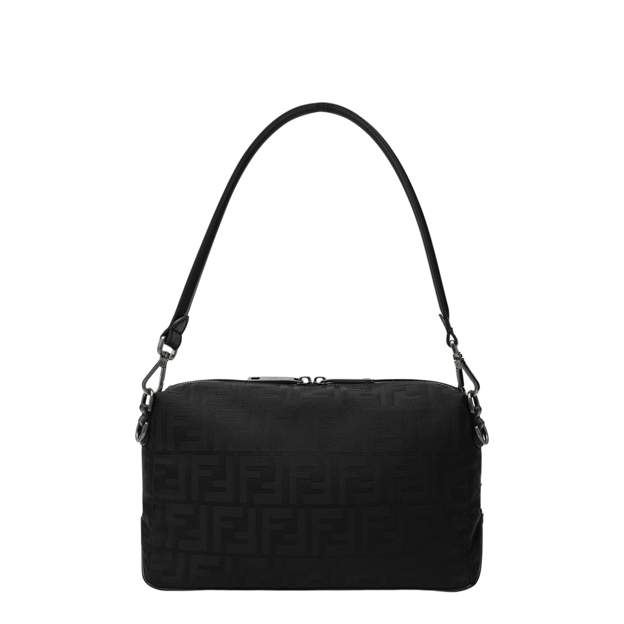 Medium Fabric Black Bag - Image 2