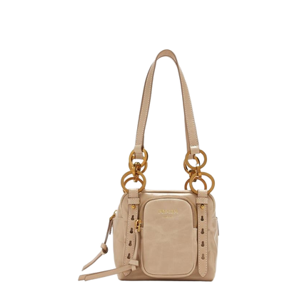 Mini Dangle Handbag Powder Pink - Image 1