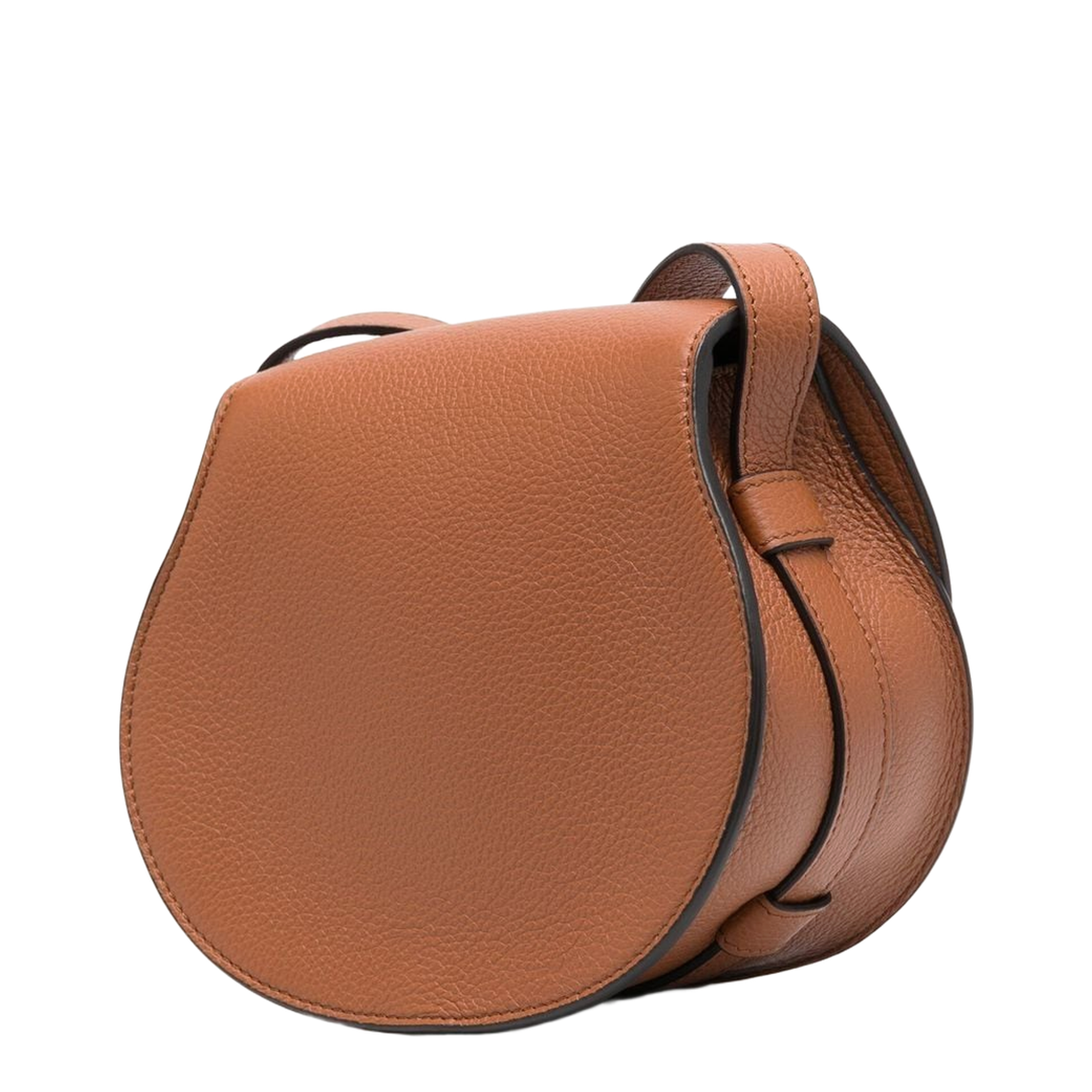 Marcie Small Calfskin Saddle Bag - Luggage - Image 3