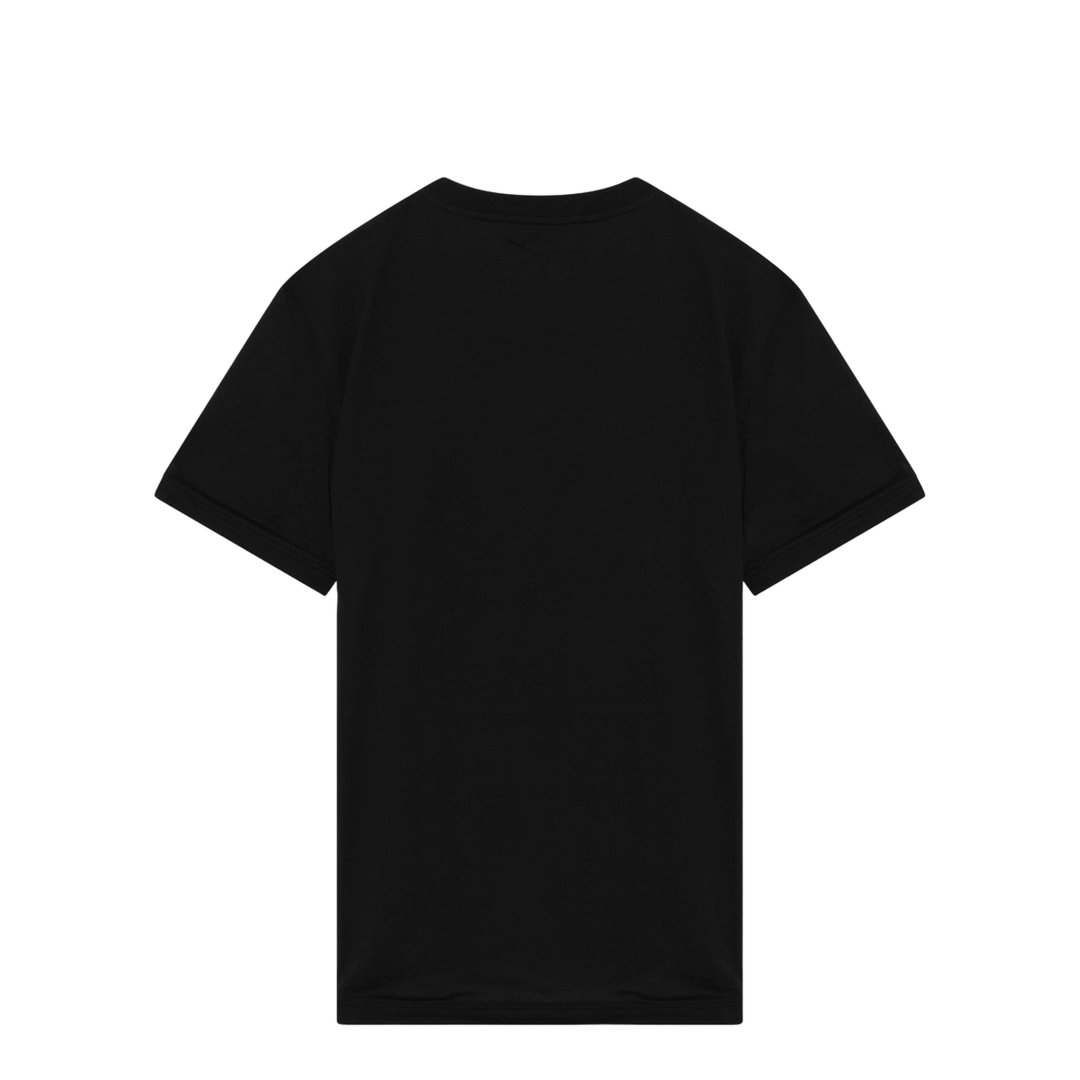 Black Cotton T-Shirt - Image 2