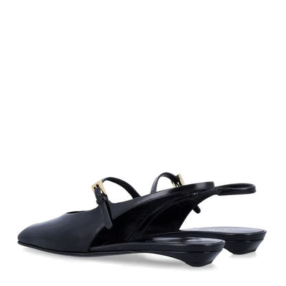 Leather Slingback Ballerinas - Image 3