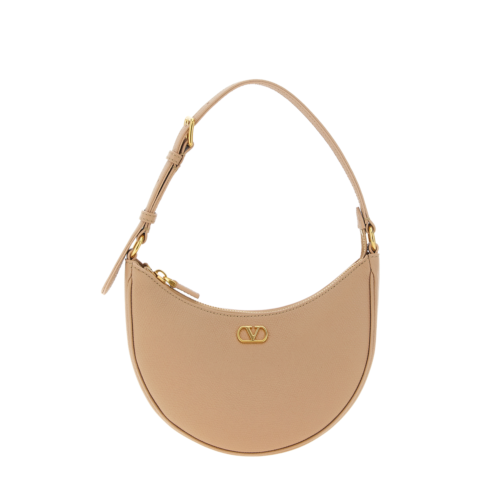 Mini Shoulder Bag in Garnet Calfskin - Image 1