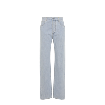 Chambray Straight Pants - Image 3