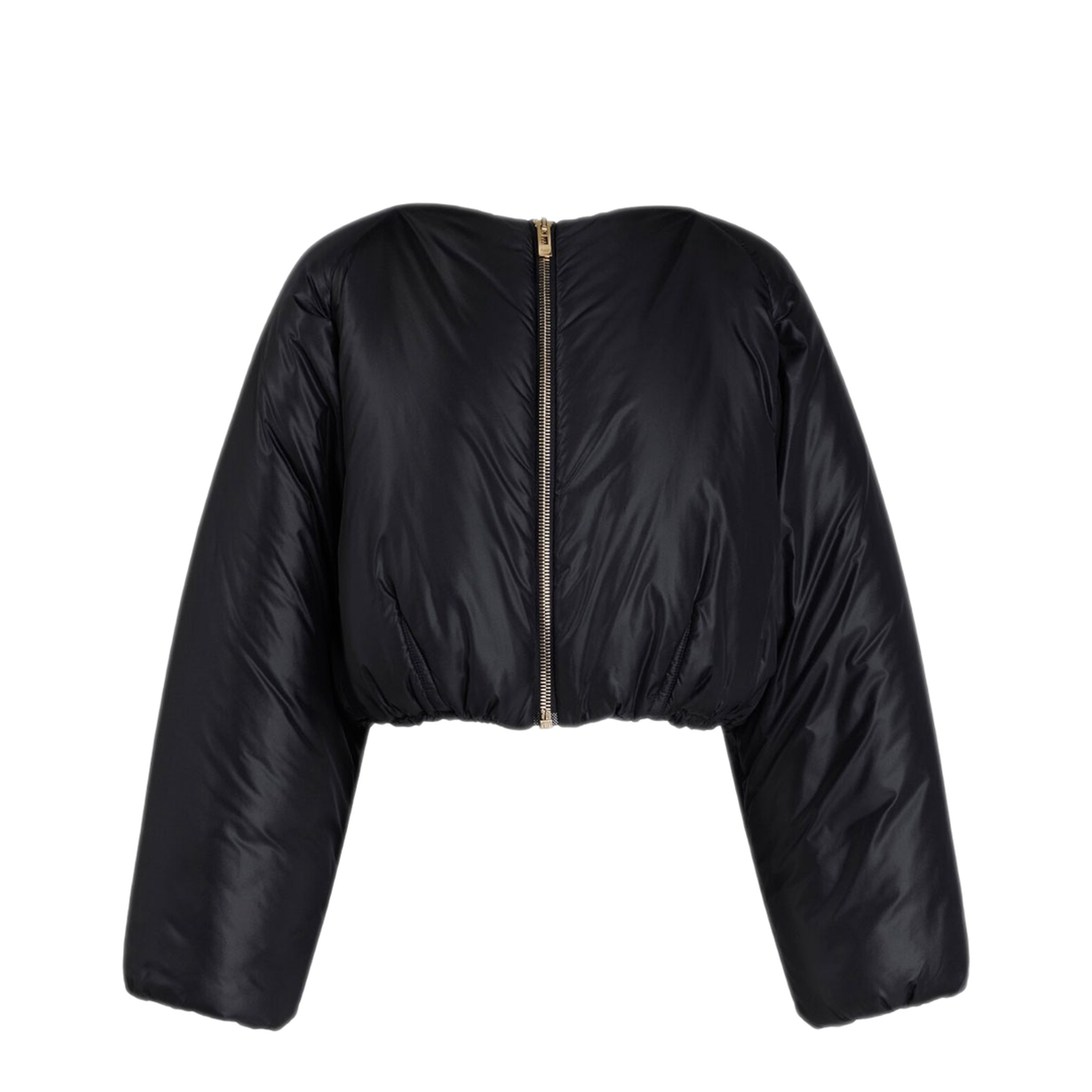 Nylon Pleated Bomber - Image 1