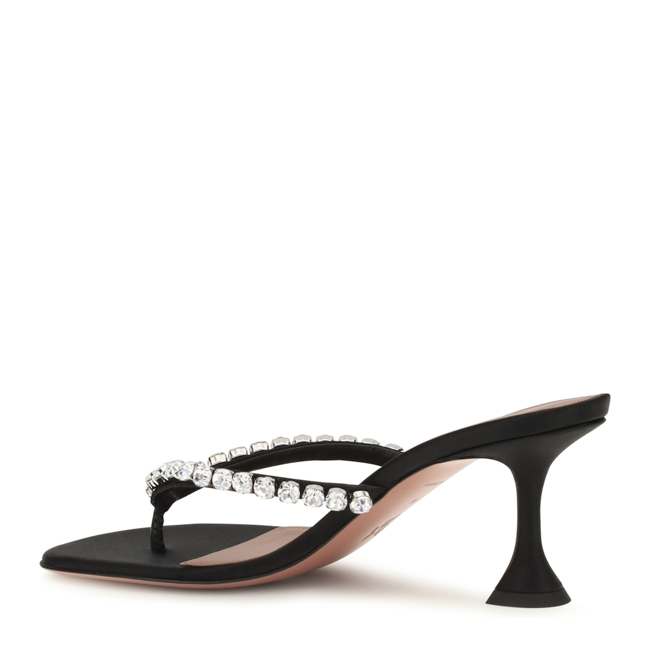 Crystal-Embellished Thong Sandals - Image 3