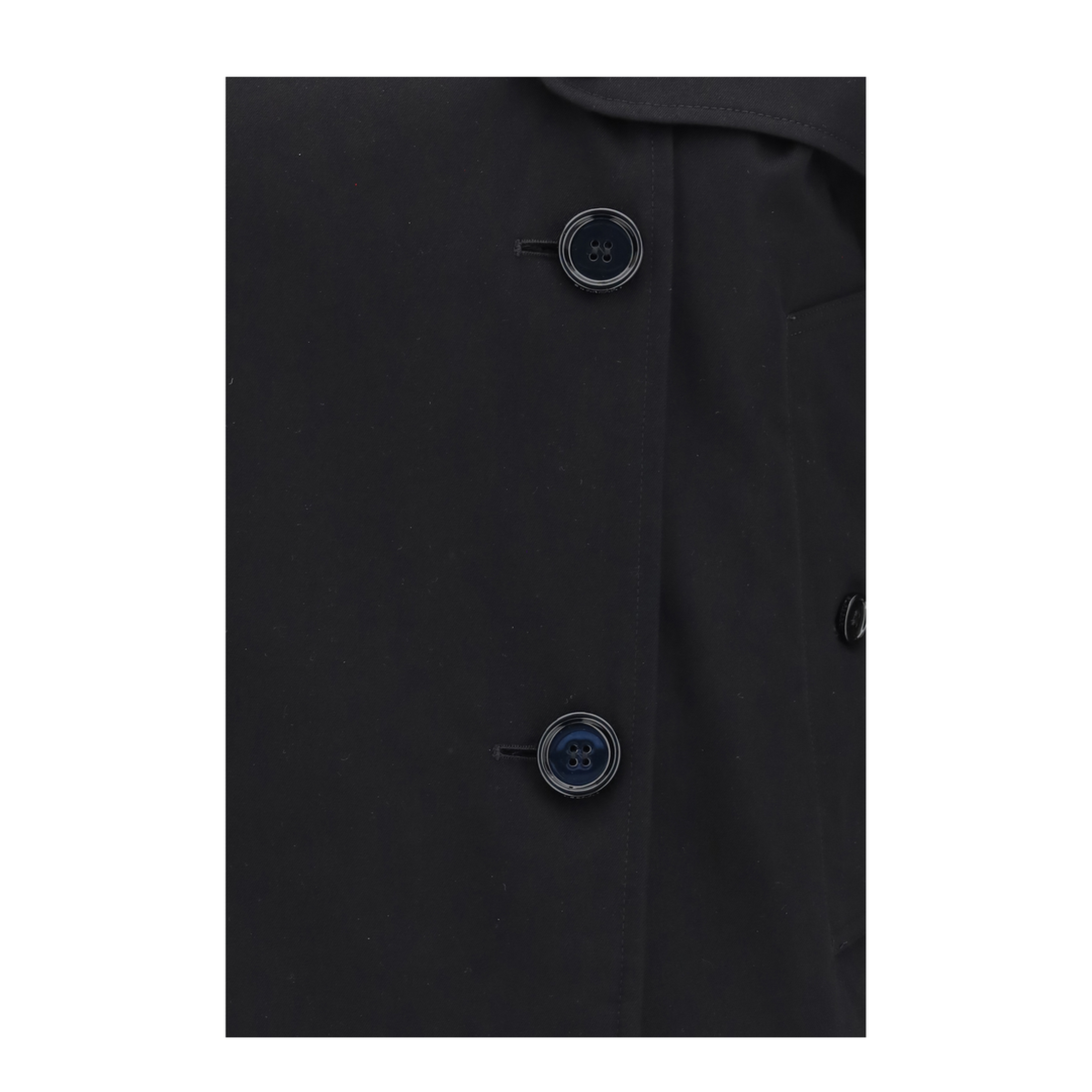 Mayfair Cropped Trench Jacket in Gabardine - Image 3