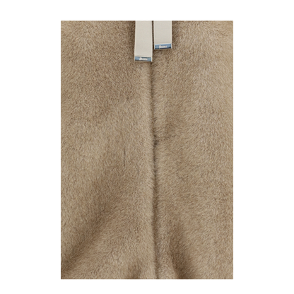 Hooded Jacket in Eco-Fur - Image 3