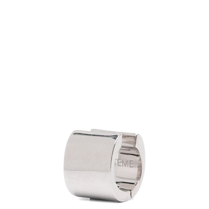 Petite Signature Hoop Earrings in Blue - Image 1