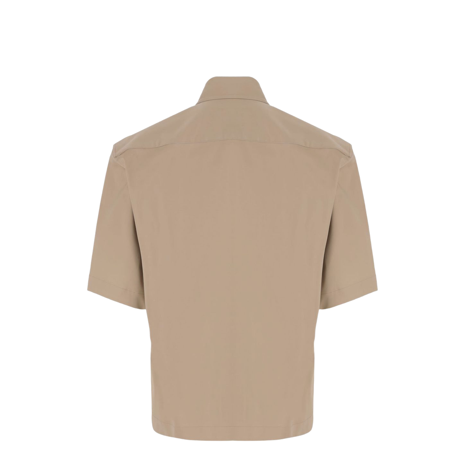 Cotton Shirt - Beige - Image 3