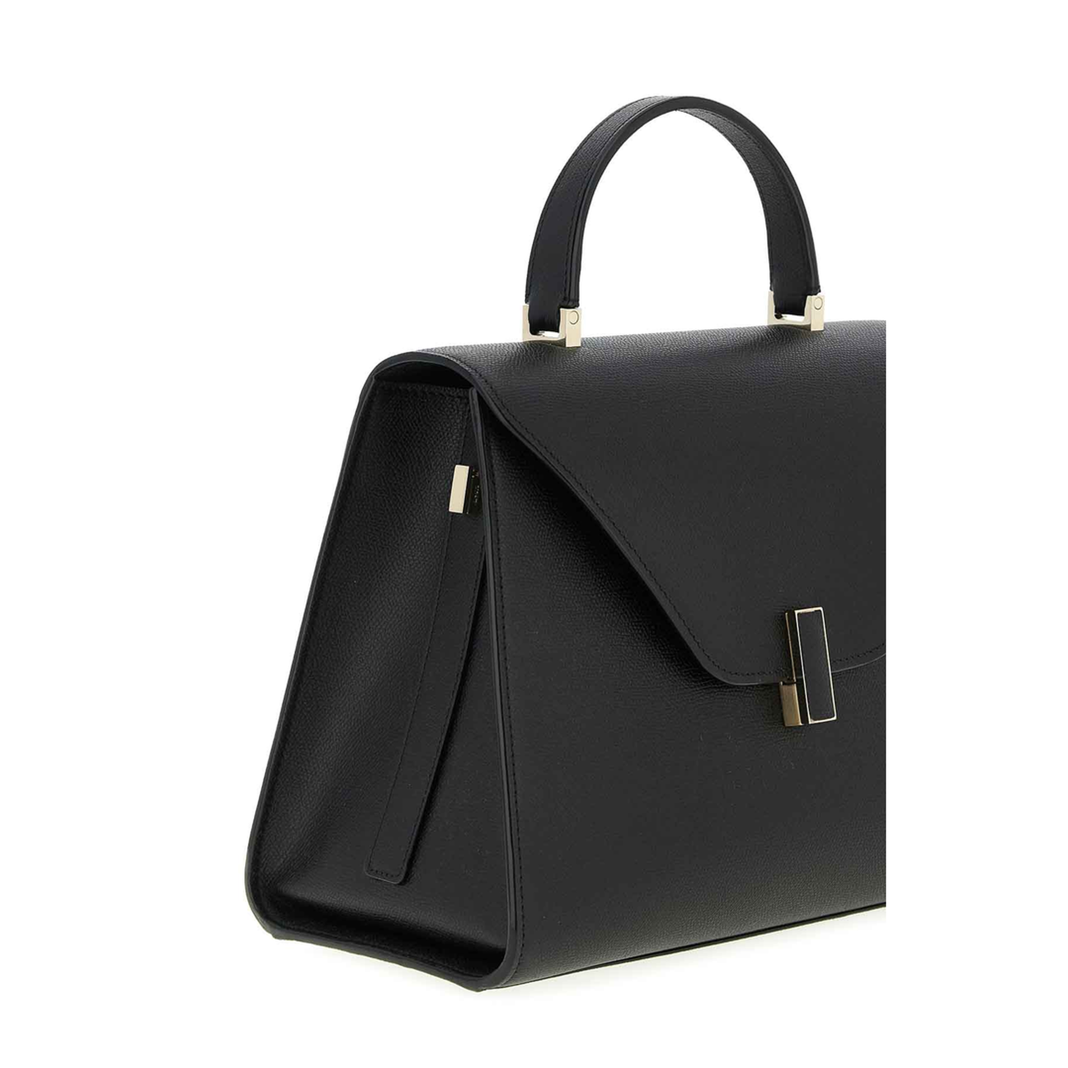 Iside Large Millepunte Calf Leather Handbag - Black - Image 3