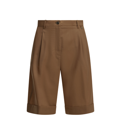 Formal Wool Shorts - Image 1