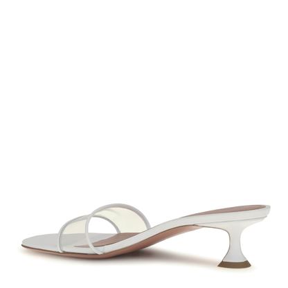 Andreea Glass Mule Sandals - Image 3
