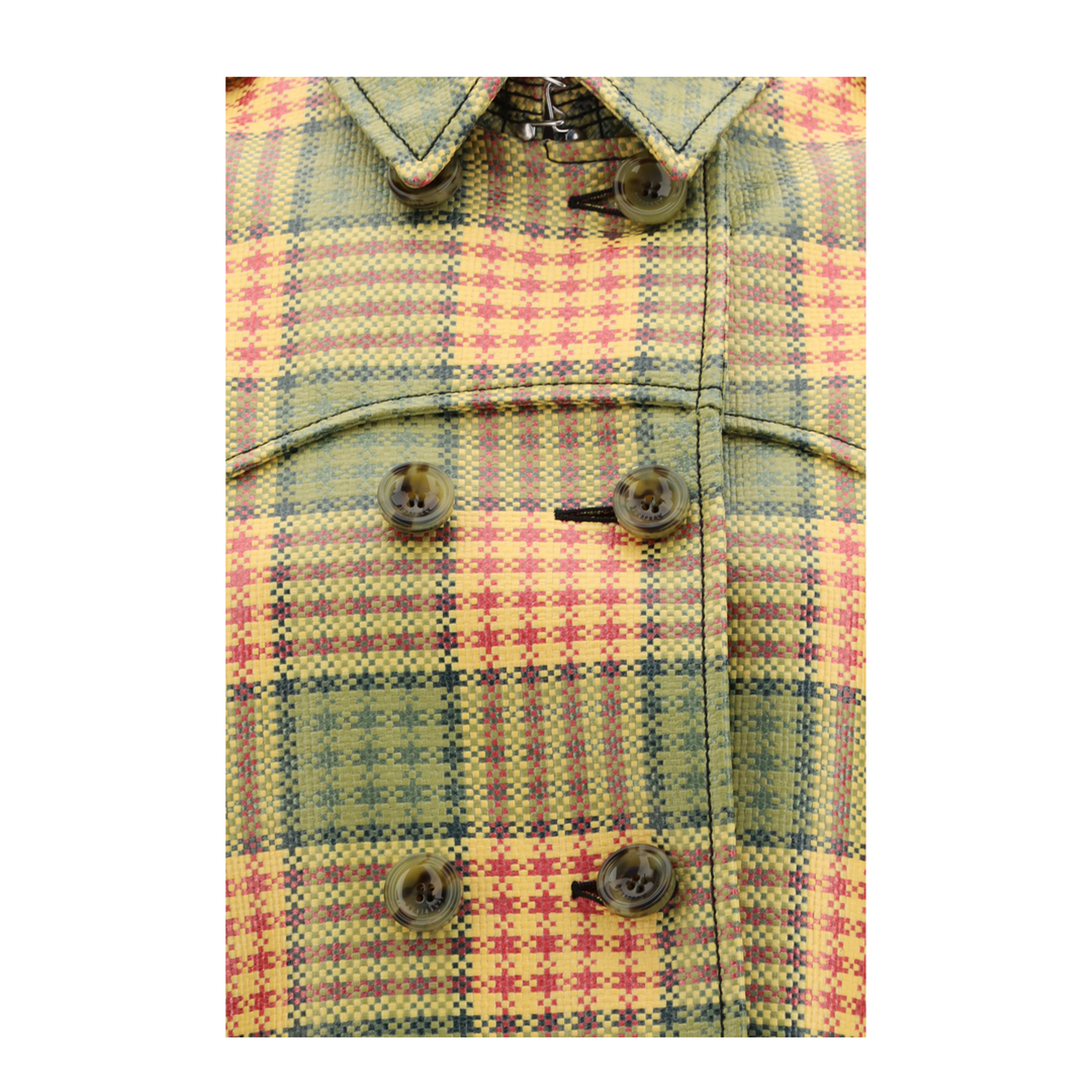 Summerside Check Trench Coat - Image 3