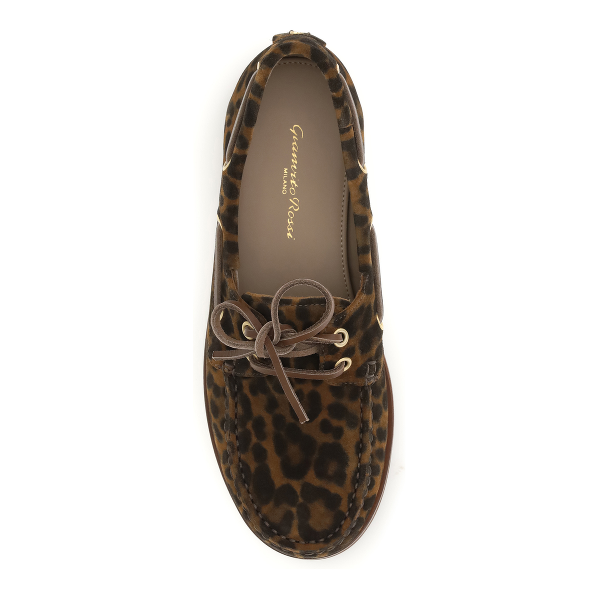 Leopard Print Loafer Shoes - Image 4