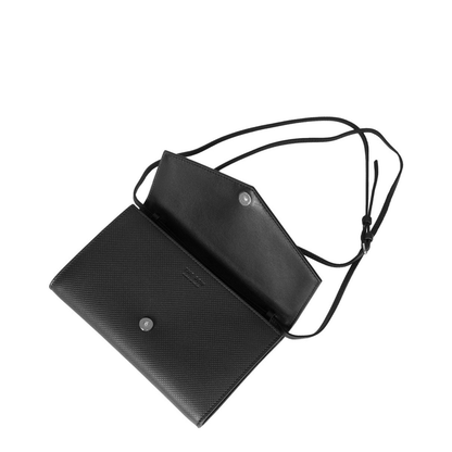 Messenger Bag Leather Black - Image 4