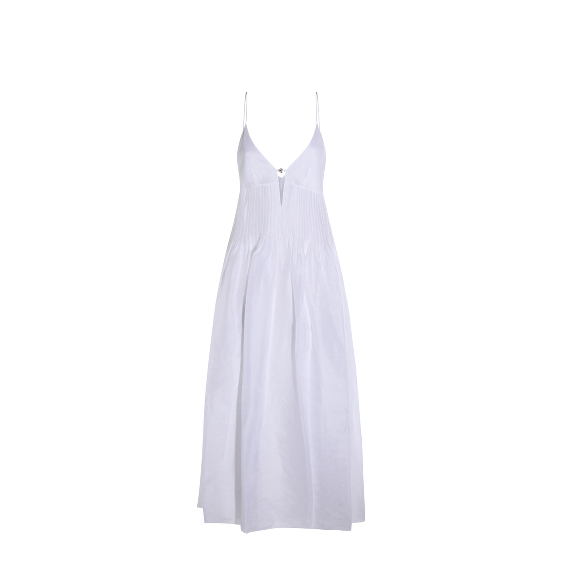 Appliqué Pleated Dress - Image 1