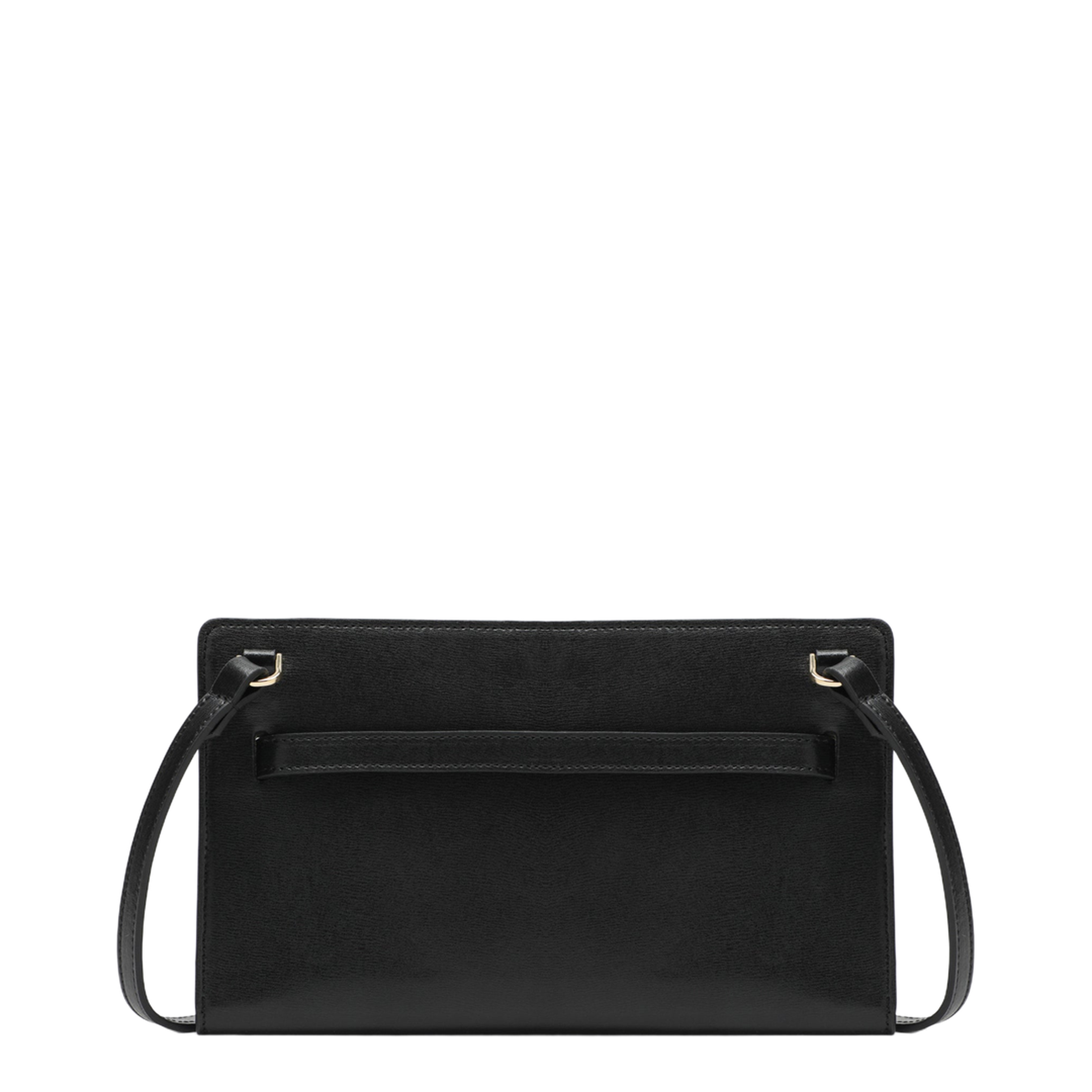 Rodeo Calf Leather Crossbody - Black - Image 2