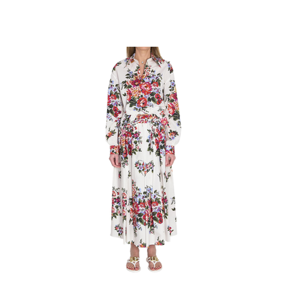 Long Skirt with a Floral Print - Image 5