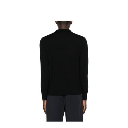 Polo Neck Sweater Black - Image 3