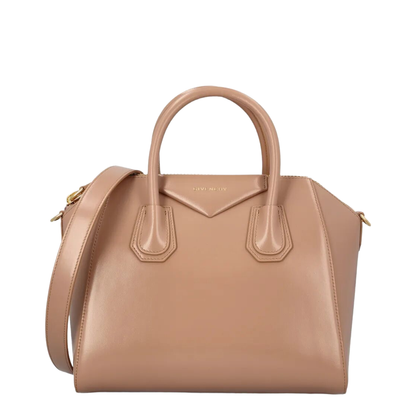 Antigona Small Box Calfskin Top-Handle Bag - Blush Pink - Image 1