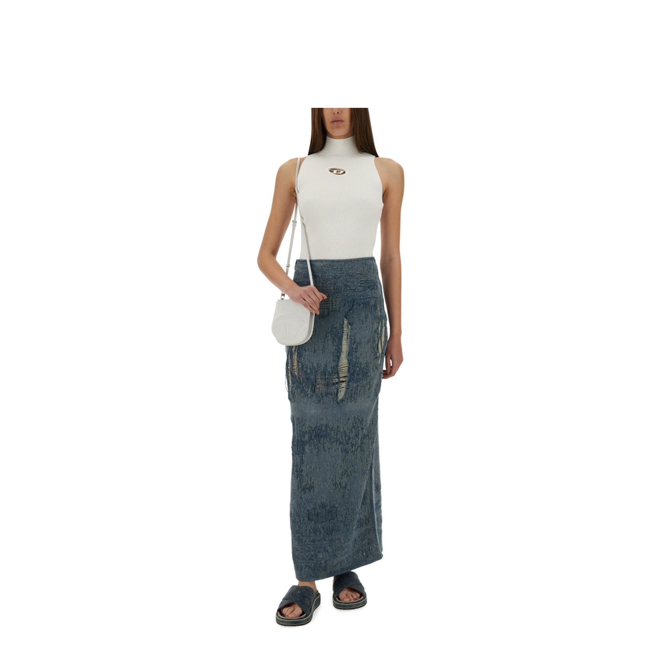 Clear Blue Skirt - Image 2