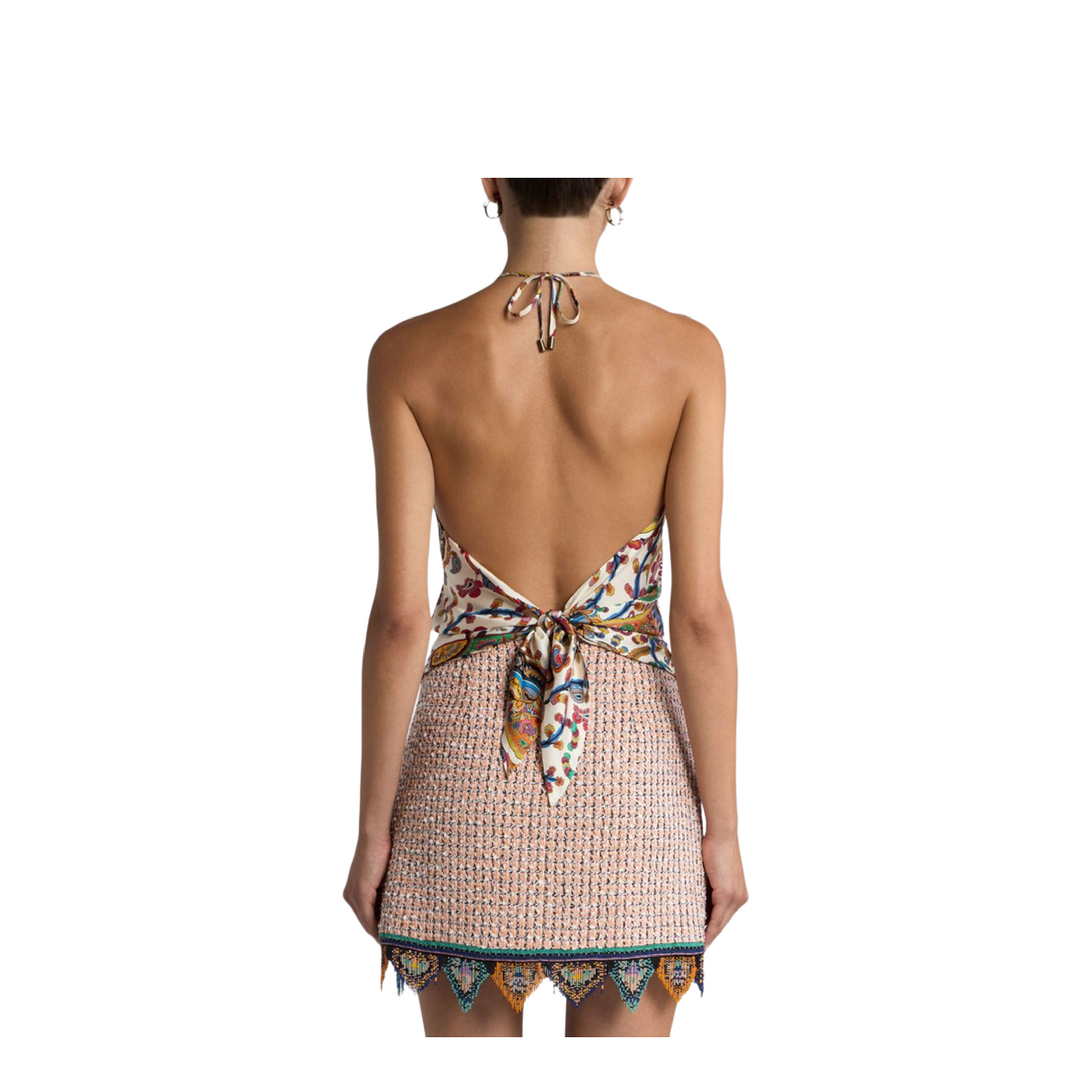 Paisley Print Silk Top - Image 3