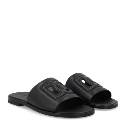 Leather Slide with Logo - Image 2
