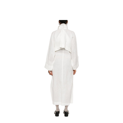 Double-Breasted Button Fastening Coat - Image 2