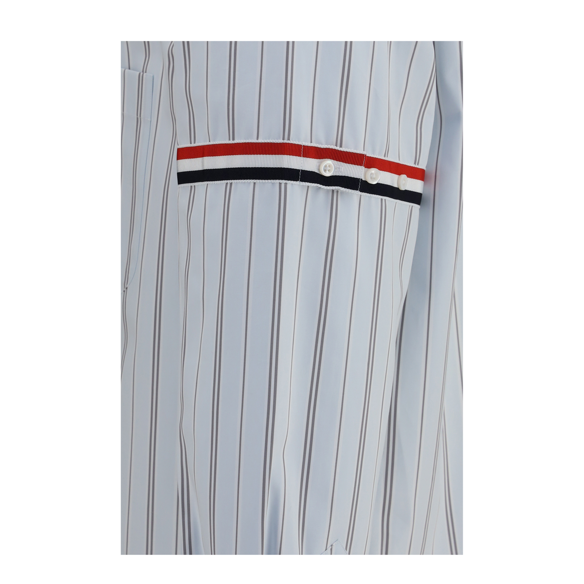 Fine Striped Grosgrain Poplin Shirt - Image 3