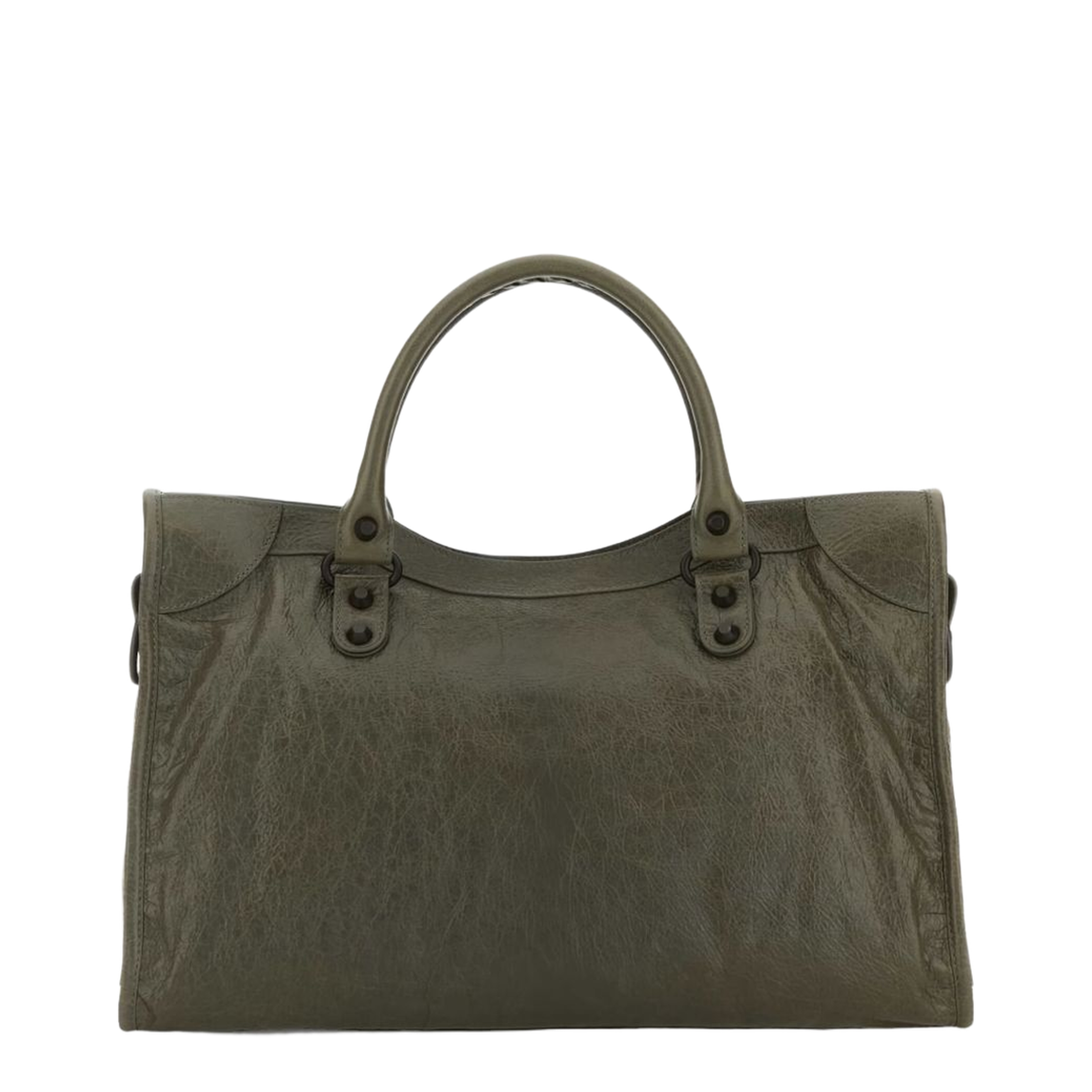 Le City Medium Bag in Army Green - Image 3