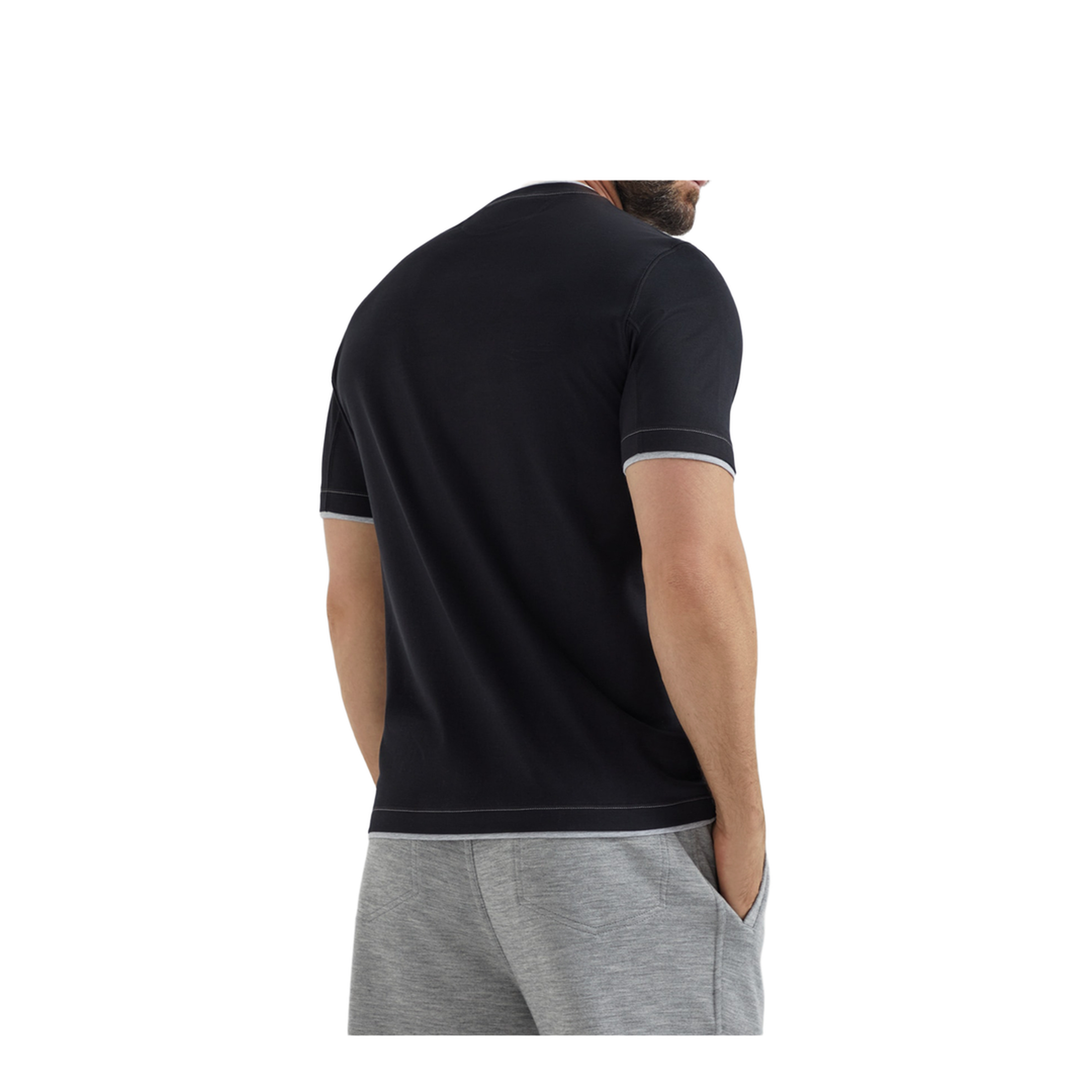 Logo Cotton T-Shirt Black - Image 2