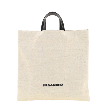 Logo-print Linen Tote Bag - Image 1
