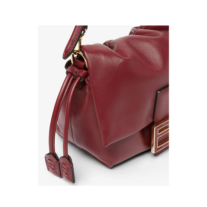 Women's Handbag Leather Red - Image 5