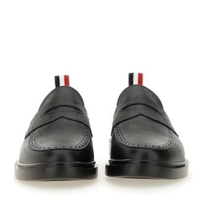 Black Leather Loafers - Image 6