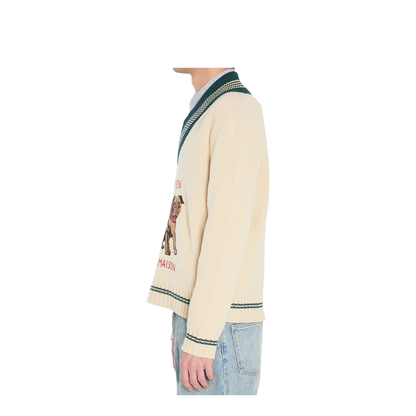 Beige Wool Knitwear - Image 3